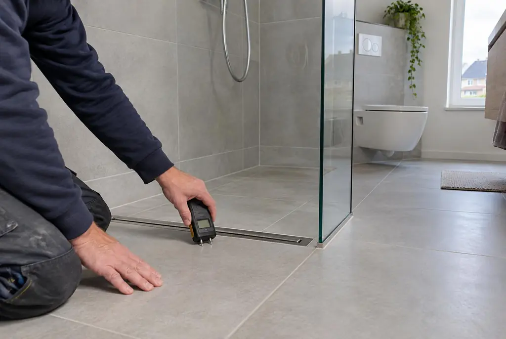 Lekdetectie Vaassen – badkamer in een nieuwbouwwoning