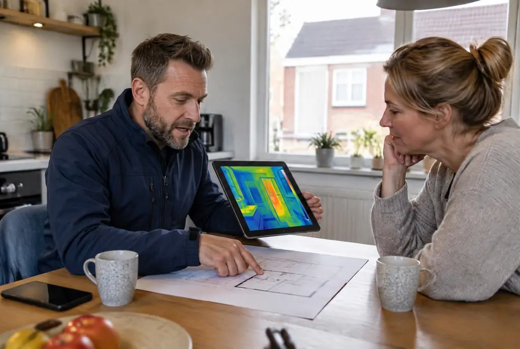 Lekdetectie Vaassen – bevindingen bespreken aan de keukentafel
