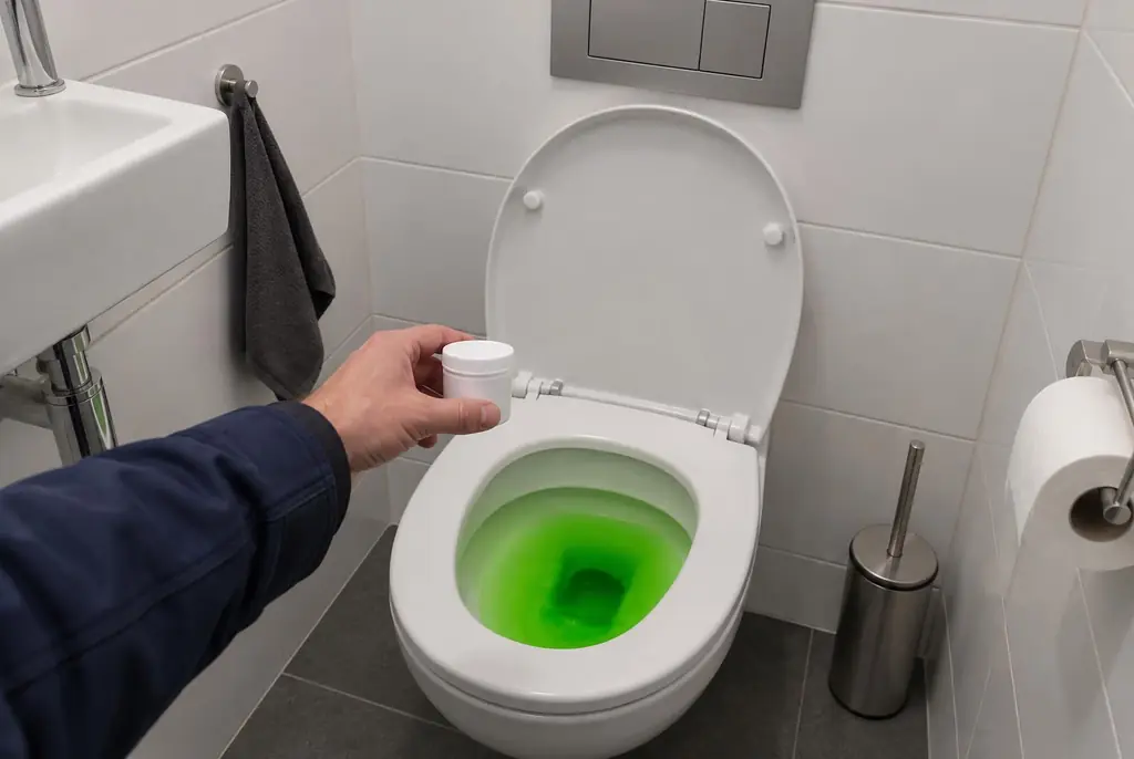 Lekdetectie Vaassen – kleurstoftest bij een lekkend toilet